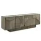 Invicta Komoda ART DECO 3D drewno mango dymione szare 170cm / 45480
