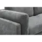 Invicta Sofa narożna MANHATTAN tkanina teksturowana szara 295 x 88 x 85cm / 44278