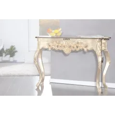 Konsola / Toaletka VENICE złota 110cm / 15633