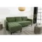 Invicta Sofa narożna STOCKHOLM zielony sztruks 220cm / 44152 Invicta Sofa narożna STOCKHOLM zielony sztruks 220cm / 44152