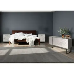 Kare Szafka nocna CARINO 42 x 60 x 39cm / 70958