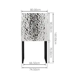Kare Komoda CARINO 80 x 160 x 39cm / 70957