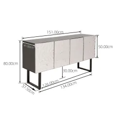 Kare Komoda CARINO 151 x 80 x 39cm / 70956