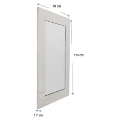 Kare Lustro ścienne CALDERA 70 x 110 x 17cm / 70488