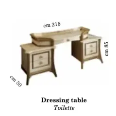 MELODIA Włoska toaletka 215 x 85 x 50cm / ArredoClassic