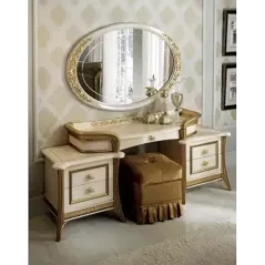 MELODIA Włoskie Łóżko tapicerowane Queen Size 200 x 133 x 221/235 / ArredoClassic