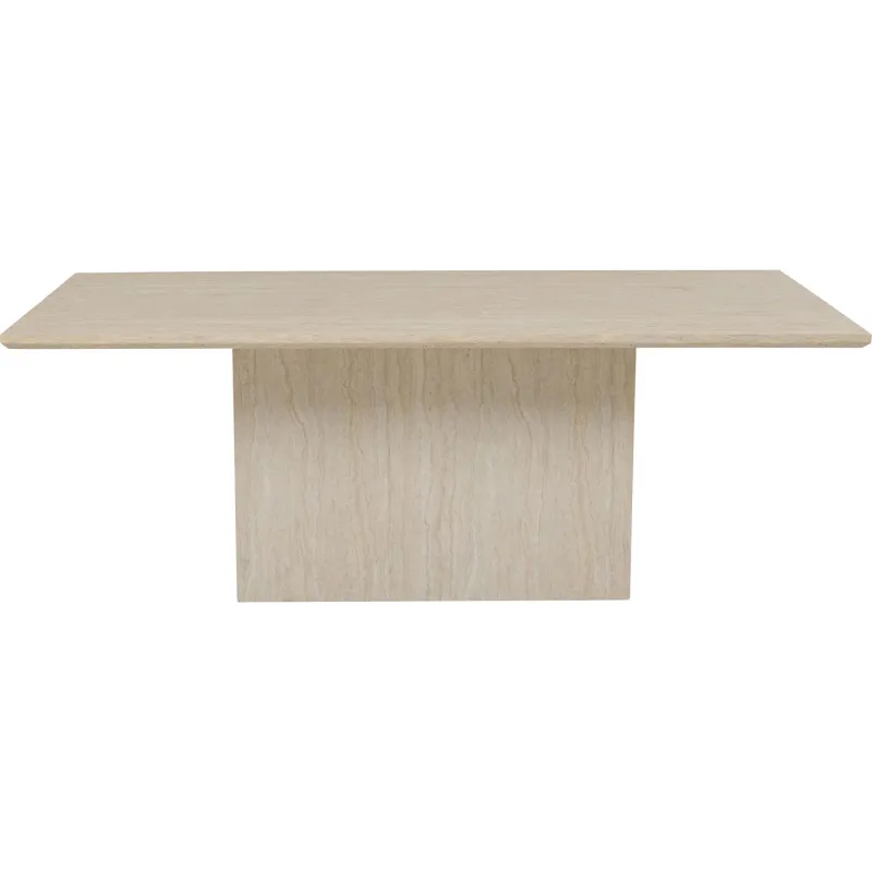 Kare Stół do jadalni TRAVERTINO 200 x 75 x 100cm / 71062