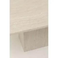 Kare Stół do jadalni TRAVERTINO 200 x 75 x 100cm / 71062