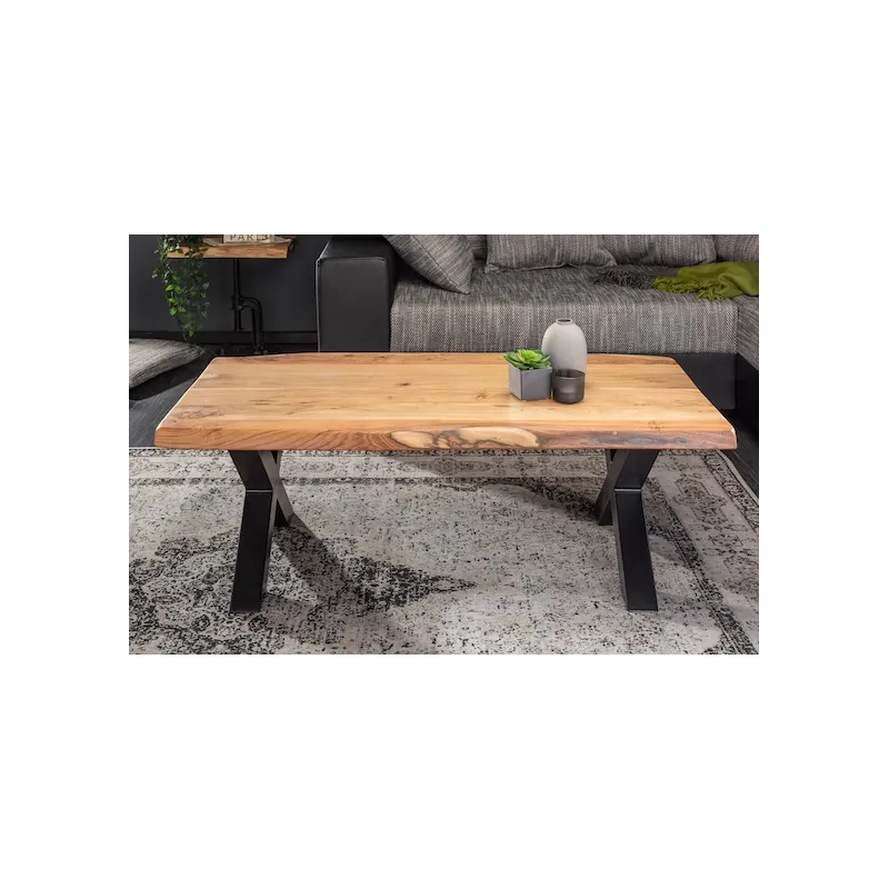 Invicta Stolik kawowy MAMMUT akacja 110 x 40 x 60cm / 6539739