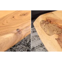 Invicta Stolik kawowy MAMMUT akacja 110 x 40 x 60cm / 6539739