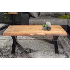 Invicta Stolik kawowy MAMMUT akacja 110 x 40 x 60cm / 6539739