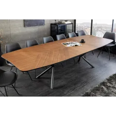 Invicta Stół rozkładany GRANDEZZA fornir drewno orzechowe 180 - 270cm / 46568