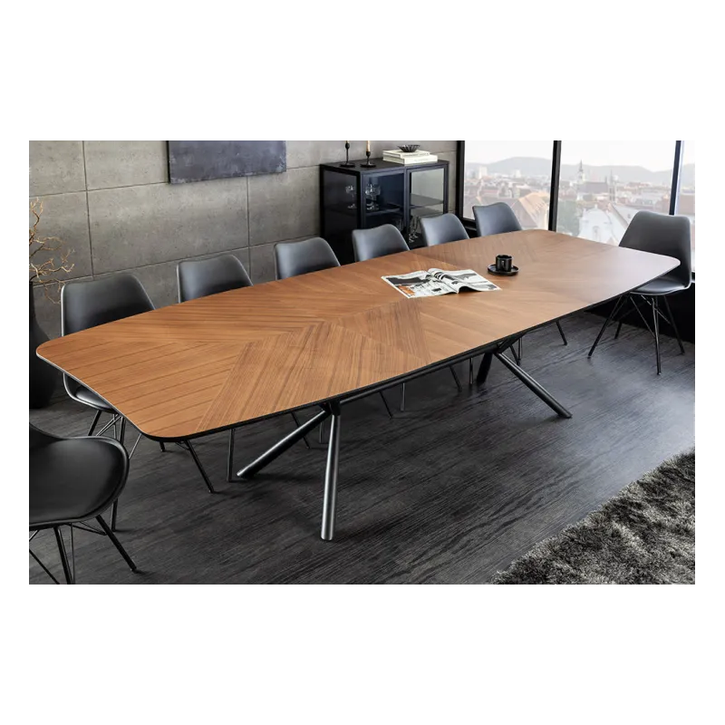 Invicta Stół rozkładany GRANDEZZA fornir drewno orzechowe 180 - 270cm / 46568