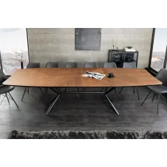 Invicta Stół rozkładany GRANDEZZA fornir drewno orzechowe 180 - 270cm / 46568