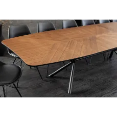 Invicta Stół rozkładany GRANDEZZA fornir drewno orzechowe 180 - 270cm / 46568