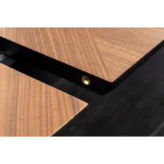 Invicta Stół rozkładany GRANDEZZA fornir drewno orzechowe 180 - 270cm / 46568