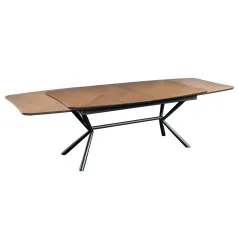 Invicta Stół rozkładany GRANDEZZA fornir drewno orzechowe 180 - 270cm / 46568