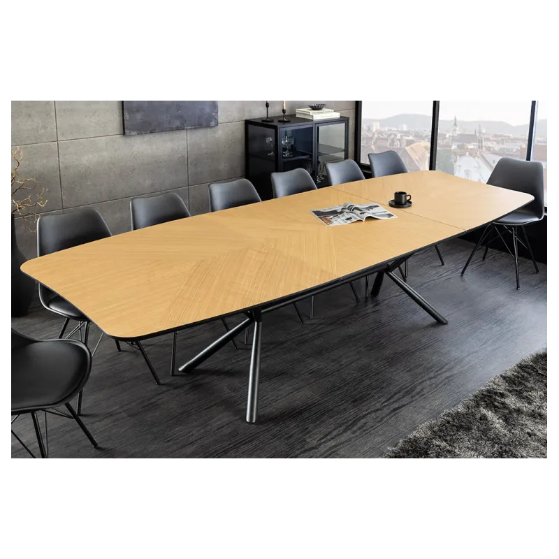 Invicta Stół rozkładany GRANDEZZA fornir drewno dębu 180 - 270cm / 46554