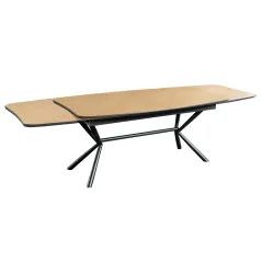 Invicta Stół rozkładany GRANDEZZA fornir drewno dębu 180 - 270cm / 46554