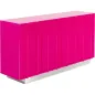 Kare Komoda STUCCO różowy 152 x 80 x 40cm / 70983
