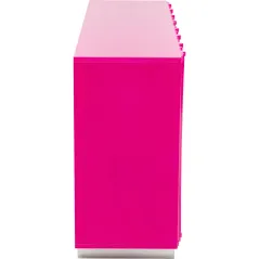 Kare Komoda STUCCO różowy 152 x 80 x 40cm / 70983