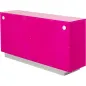 Kare Komoda STUCCO różowy 152 x 80 x 40cm / 70983