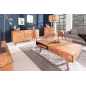 Invicta Stolik kawowy MYSTIC LIVING akacja 100cm / 43714