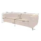 Invicta MODERN BAROCK Sofa antyczny brąz 235 x 72 x 95cm / 44396 Invicta MODERN BAROCK Sofa antyczny brąz 235 x 72 x 95cm / 44396