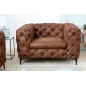 Invicta MODERN BAROCK Fotel antyczny brąz 120 x 70 x 100cm / 44399