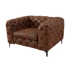 Invicta MODERN BAROCK Fotel antyczny brąz 120 x 70 x 100cm / 44399