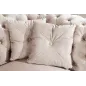 Invicta CHESTERFIELD PARIS Sofa szampański aksamit 225 x 80 x 95cm / 42662