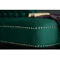 Invicta CHESTERFIELD Szezlong szmaragdowozielony aksamit 170 x 73 x 60cm / 39429
