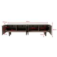 Kare Komoda SORAN 160 x 80 x 45cm / 86801