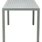 Kare Stół ogrodowy MALMO zielony 140 x 75 x 80cm / 70626