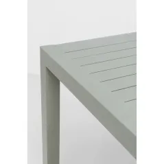 Kare Stół ogrodowy MALMO zielony 140 x 75 x 80cm / 70626