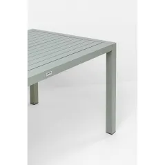 Kare Stół ogrodowy MALMO zielony 140 x 75 x 80cm / 70626