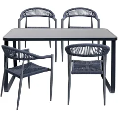 Kare Stół ogrodowy SANTOS 143 x 75 x 83cm / 86211