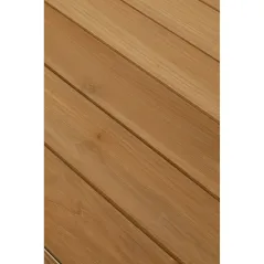 Kare Stół ogrodowy BELLA naturalny brąz 200 x 75 x 90cm / 70442