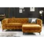 Invicta Chesterfield Sofa 3-osobowa MODERN BAROCK musztardowo żółty aksamit 240cm / 44392 Invicta Chesterfield Sofa 3-osobowa MODERN BAROCK musztardowo żółty aksamit 240cm / 44392