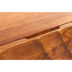 Invicta SCORPION Szafka TV wisząca drewno mango 3D 200cm / 46646