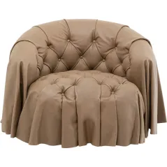 Kare Fotel DRAPES skórzany 100 x 74 x 85cm / 71619