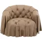 Kare Fotel DRAPES skórzany 100 x 74 x 85cm / 71619