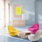 Kare Fotel obrotowy OVO kremowy 99 x 92 x 100cm / 71608