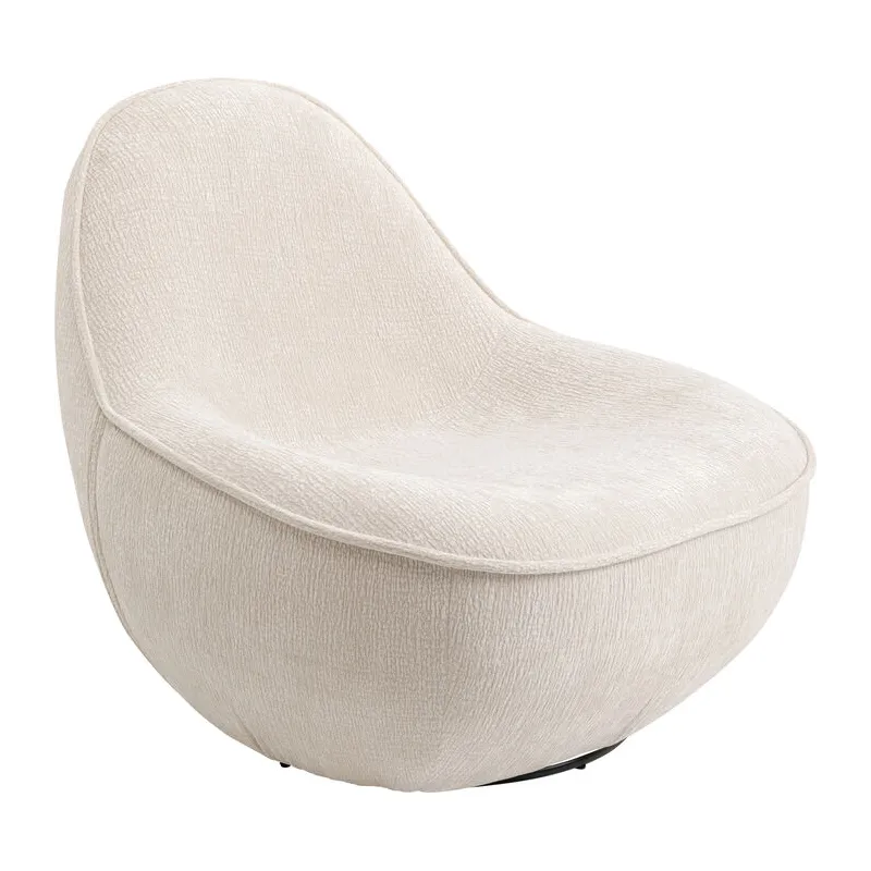 Kare Fotel obrotowy OVO kremowy 99 x 92 x 100cm / 71608