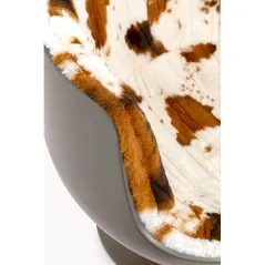 Kare Fotel obrotowy CLUB COW 62 x 68 x 61cm / 71492
