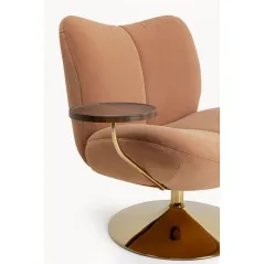 Kare Fotel obrotowy PIGALLE 69 x 76 x 76cm / 71187