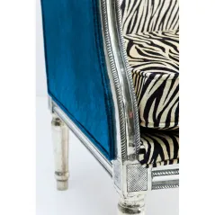 Kare Fotel REGENCY ZEBRA 70 x 98 x 68cm / 78128
