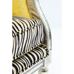 Kare Fotel REGENCY ZEBRA 70 x 98 x 68cm / 78128