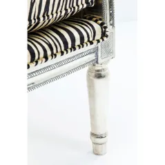 Kare Fotel REGENCY ZEBRA 70 x 98 x 68cm / 78128