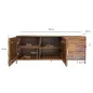 Wohnling Komoda drewniana sheesham 180x 70 x 40cm / WL7.040
